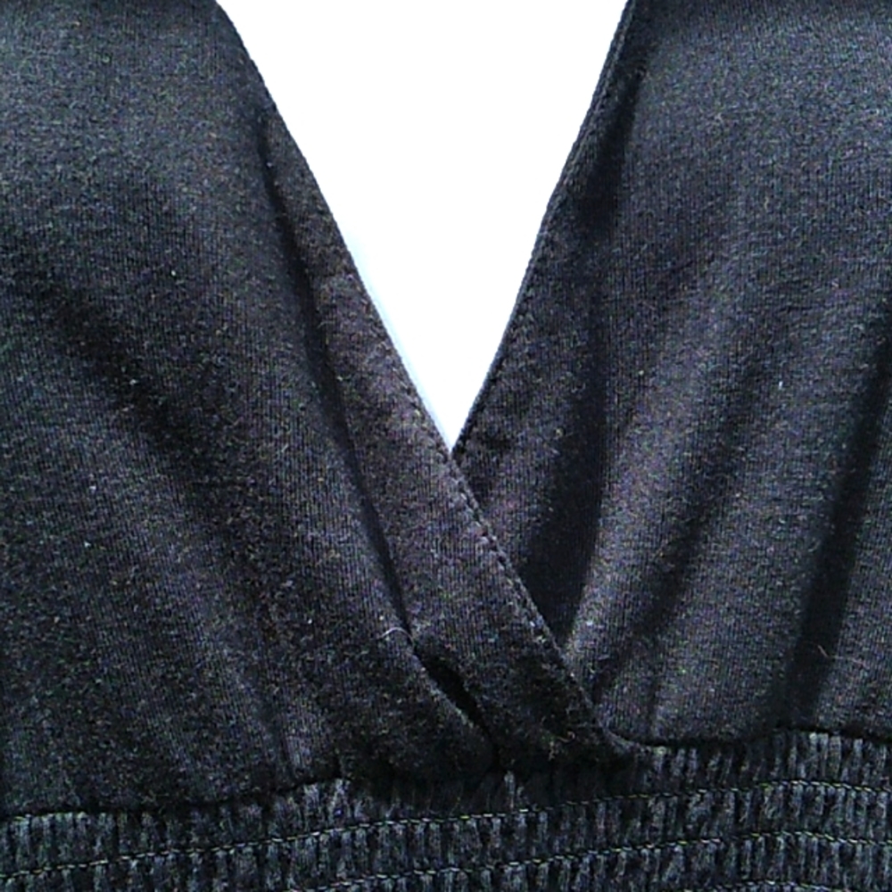 Deep V neck Knit Dress (3X) - Picture 5 of 8